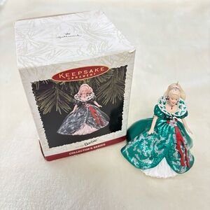 ‘95 Barbie Mattel Holiday Ornament Hallmark Collector’s Series